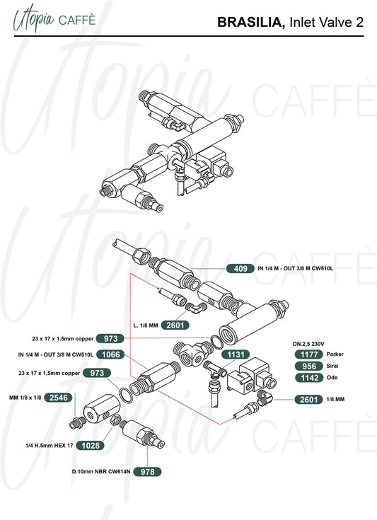 Brasilia, Inlet Valve 2