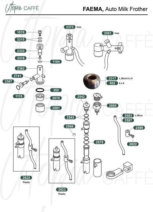 Faema, Auto Milk Frother