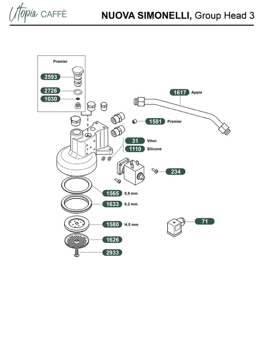 Nuova Simonelli, Group Head 3