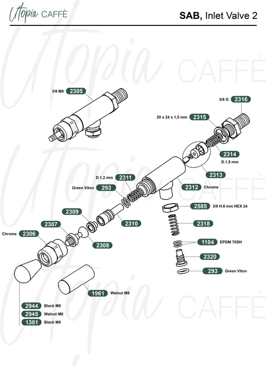 SAB, Inlet Valve 2