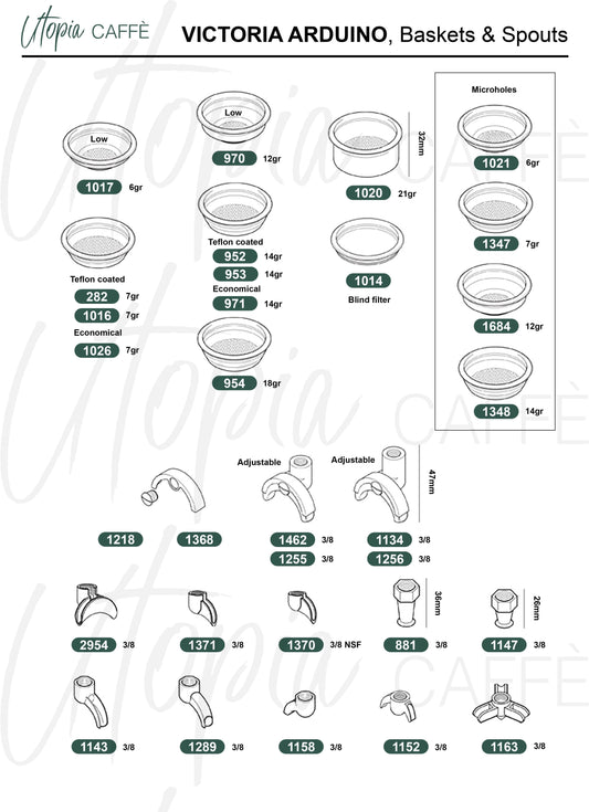 VICTORIA ARDUINO, Baskets & Spouts