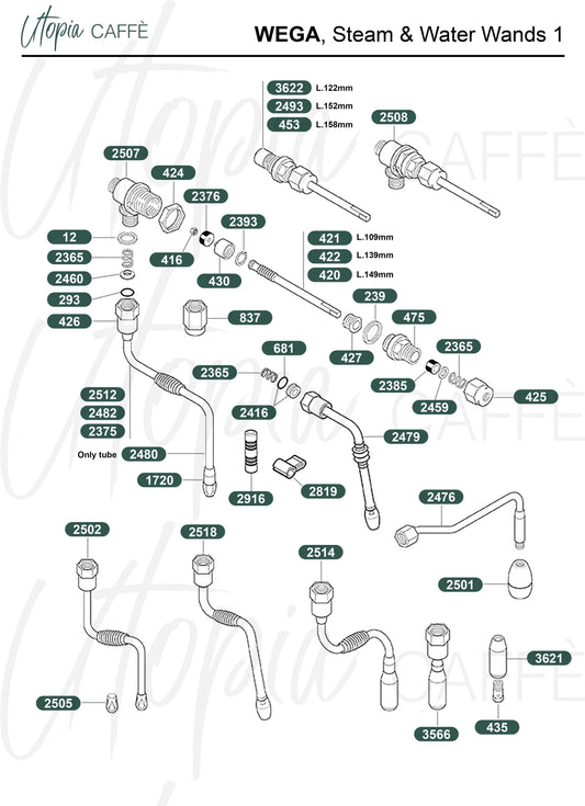 Wega, Steam & Water Wands 1