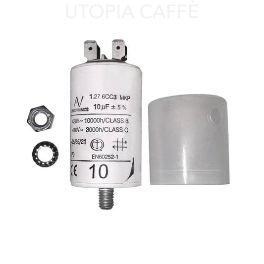 2866 - Capacitor 10Uf 450V Capacitors