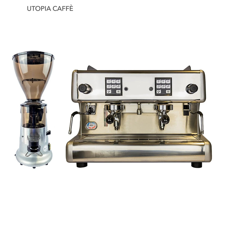 2 Group La Scala Espresso Machine & Macap MXA Coffee Grinder