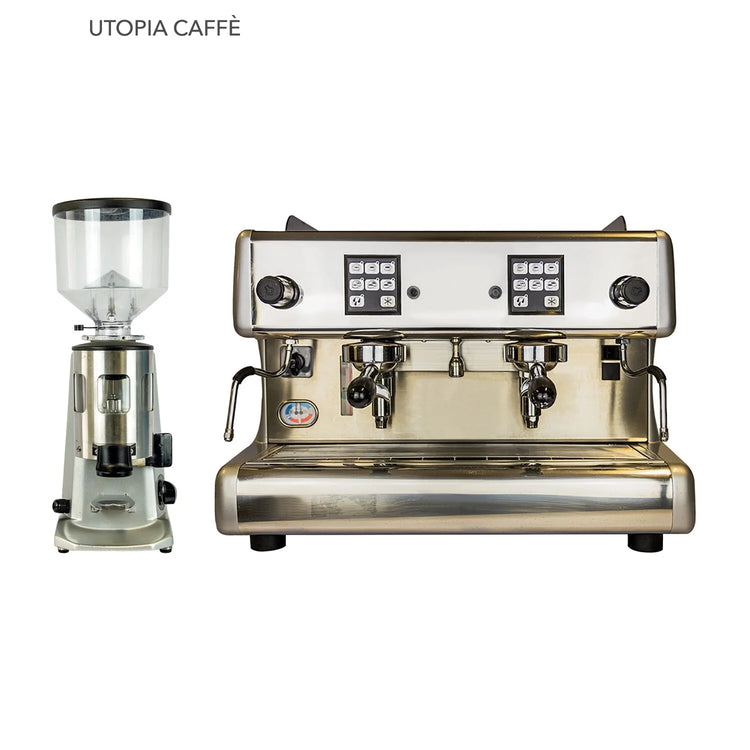 2 Group La Scala Espresso Machine & Mazzer Super Jolly (older model) Coffee Grinder Combo