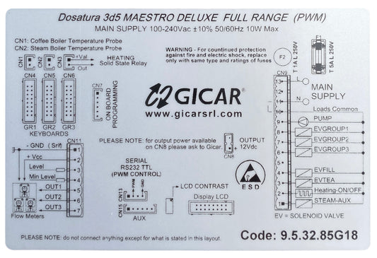 5171 - FUTURA MAIN PC BOARD MAESTRO DELUXE