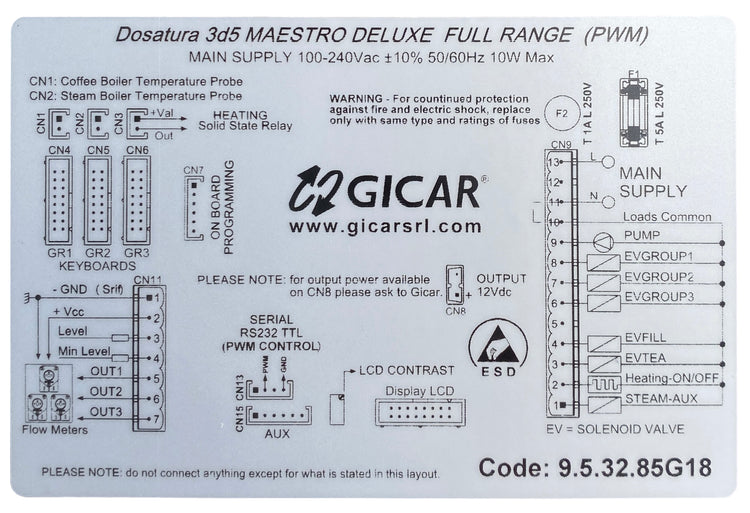 5171 - FUTURA MAIN PC BOARD MAESTRO DELUXE