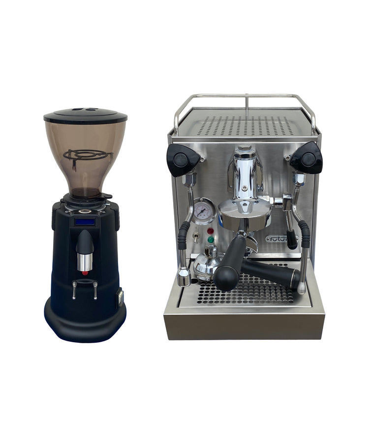 Refurbished Futura Emy Evo & Macap M5D Grinder Combo