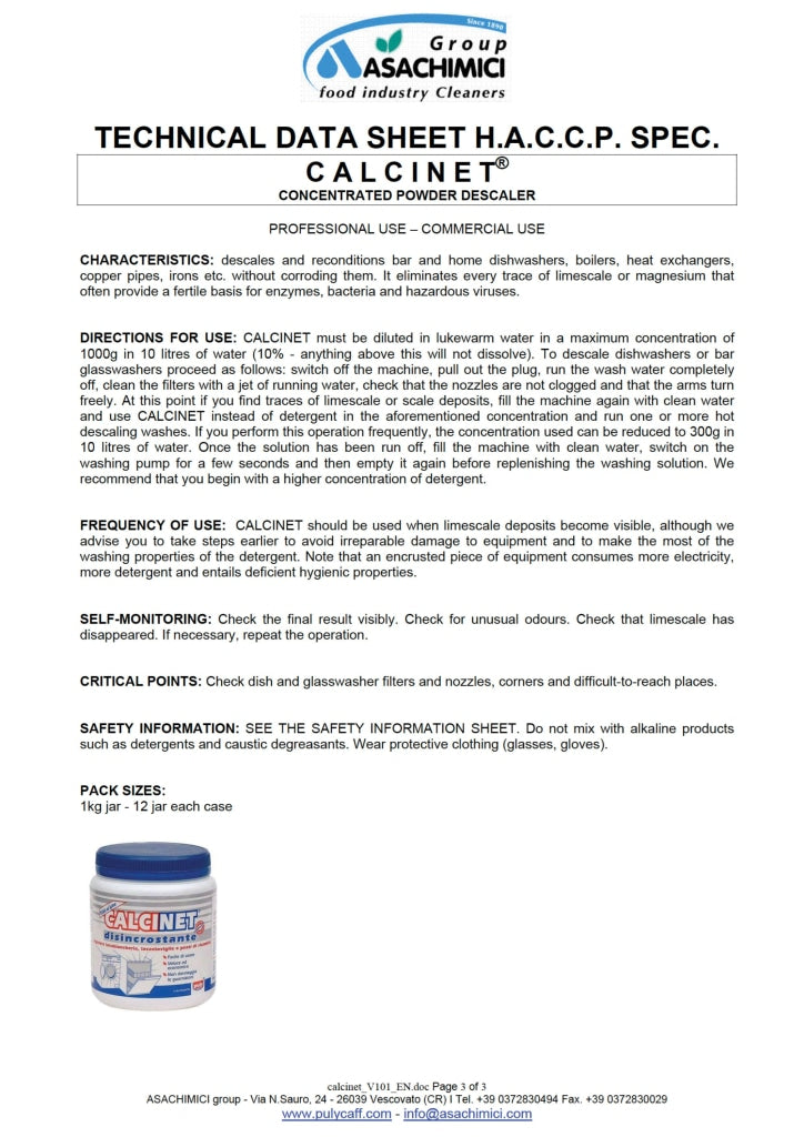 251- Professional Descaler Powder Chemicals/brushes
