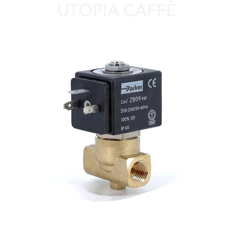 1013 - Parker 2 Way Solenoid Valve 1/4 1/4