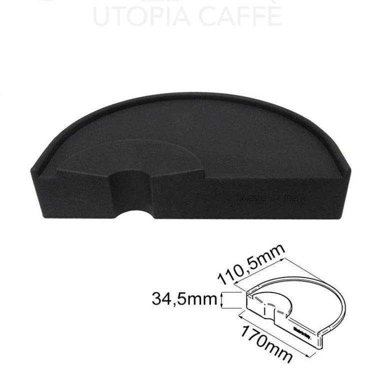 139- Black Silicon Tamping Mat Barista Tools/accessories