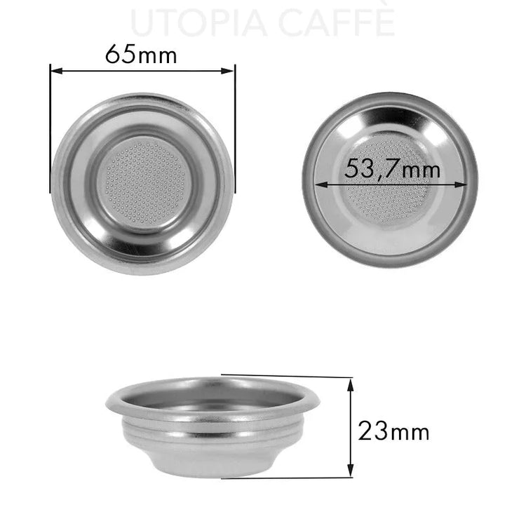 2060 - Low 1 Cup Portafilter Basket 6g