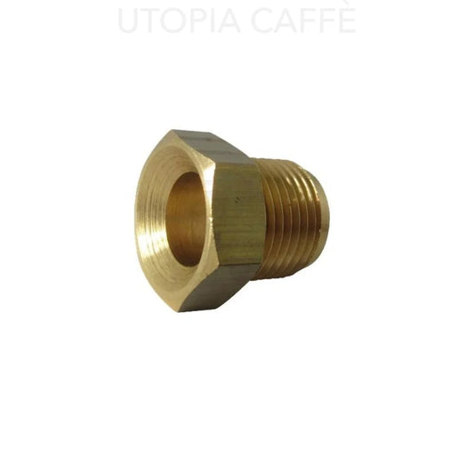 240- Brass Nut Male 3/8 X L.20Mm Hex 20 Fittings