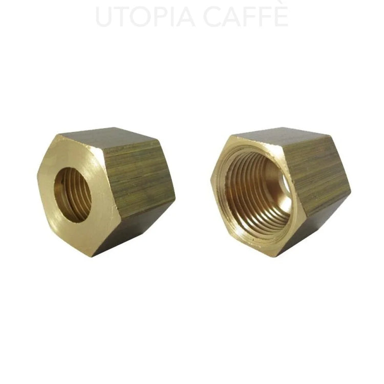 242- Brass Nut 1/4 6Mm Cap Fittings