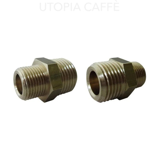 262- Brass Niples 3/8 M X 1/2 Fittings