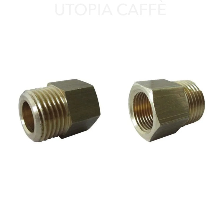 265- Brass Reducer 3/8 F 1/2 M Reducers