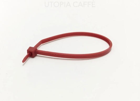 349- Cable Ties 140L X 2.5W Uv Red Wiring/lugs/covers/barrier Strips