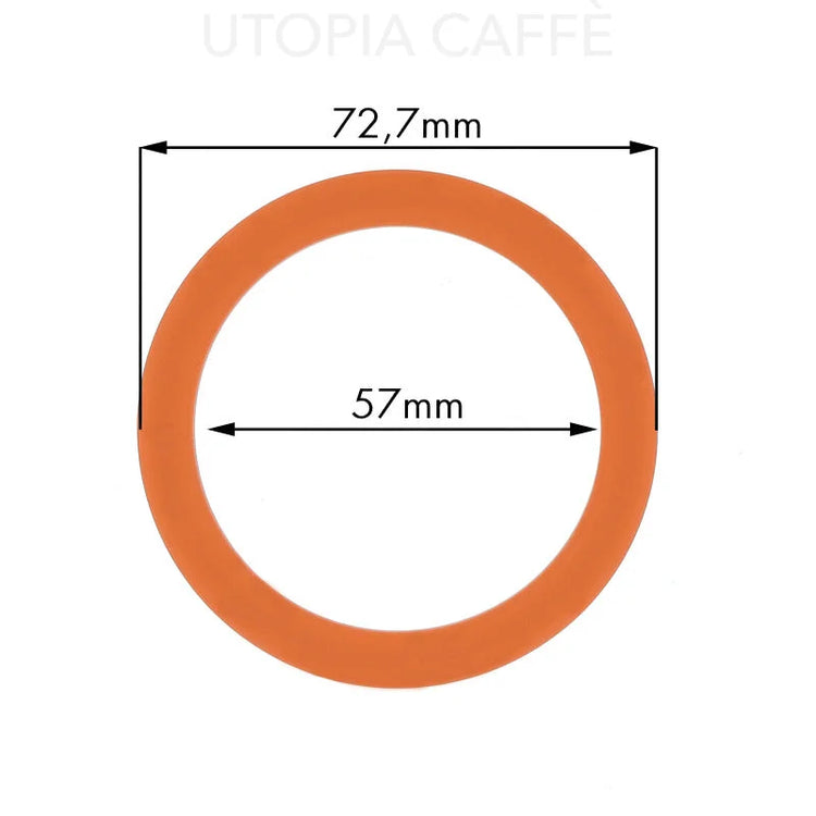 3546 - Flat Portafilter Gasket 72,7 x 57 x H: 8mm