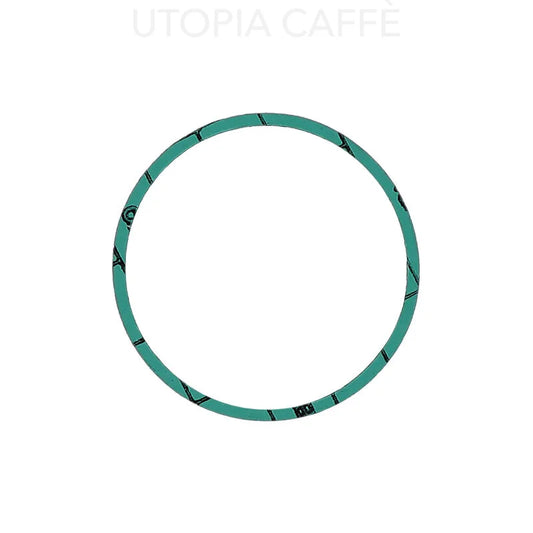 3921 - Green Carbon Flat Gasket 87 x 81 x 0,5mm