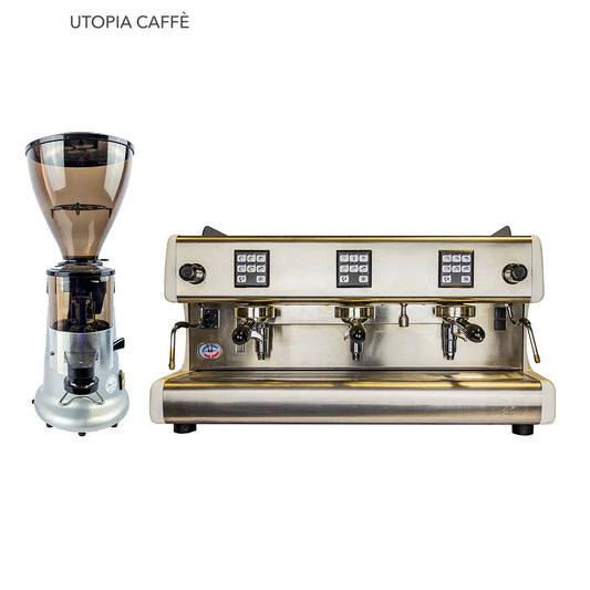 3 Group La Scala Espresso Machine & Macap MXA Coffee Grinder