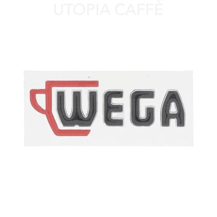 4391 - Black-Red "WEGA" Label 115 x 40mm