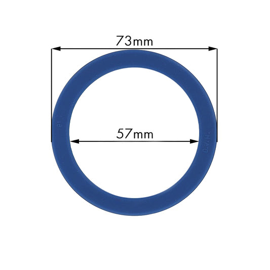 4587 - FLAT PORTAFILTER GASKET 73 x 57 x H.8.5mm