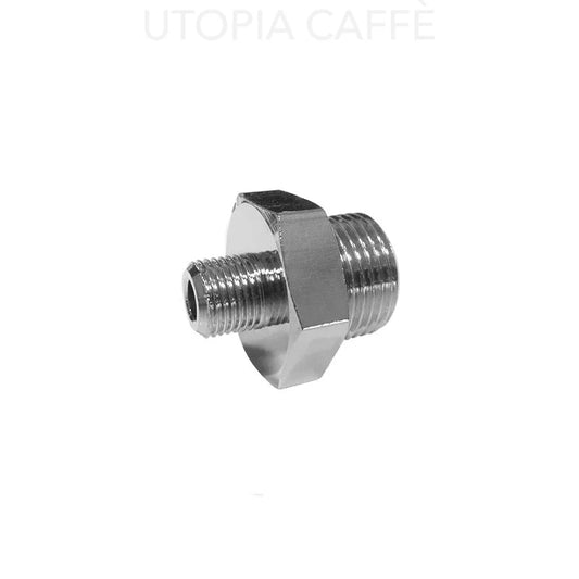 4959 - Chrome Connector 3/8M 1/8M